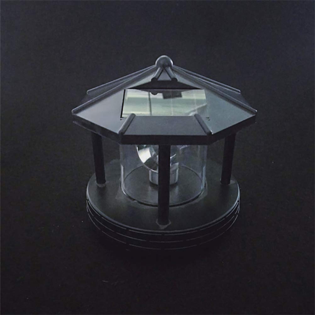 Solar Powered LED Lighthouse Outdoor Lamp T866