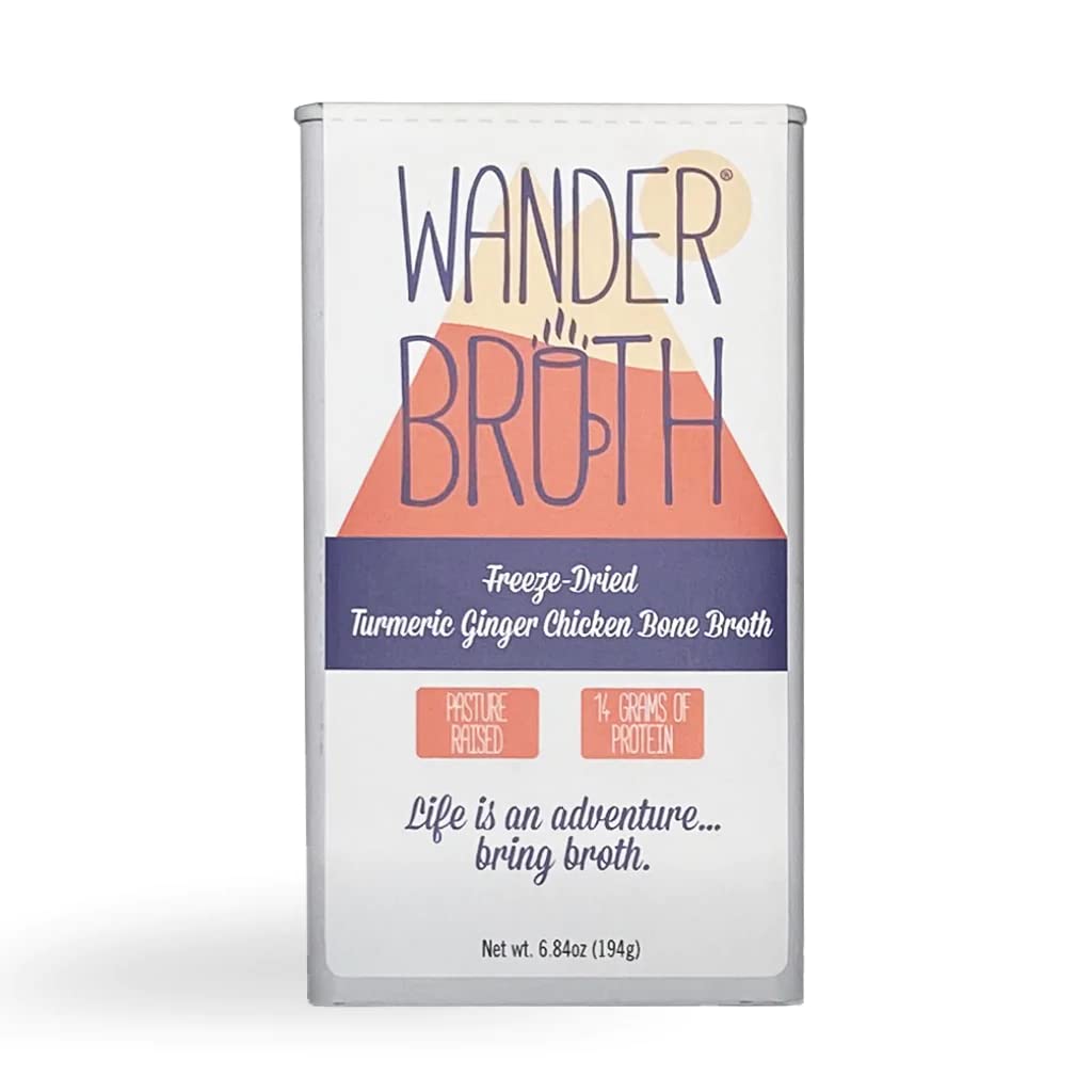 Organic Turmeric Ginger Chicken Bone Broth R513