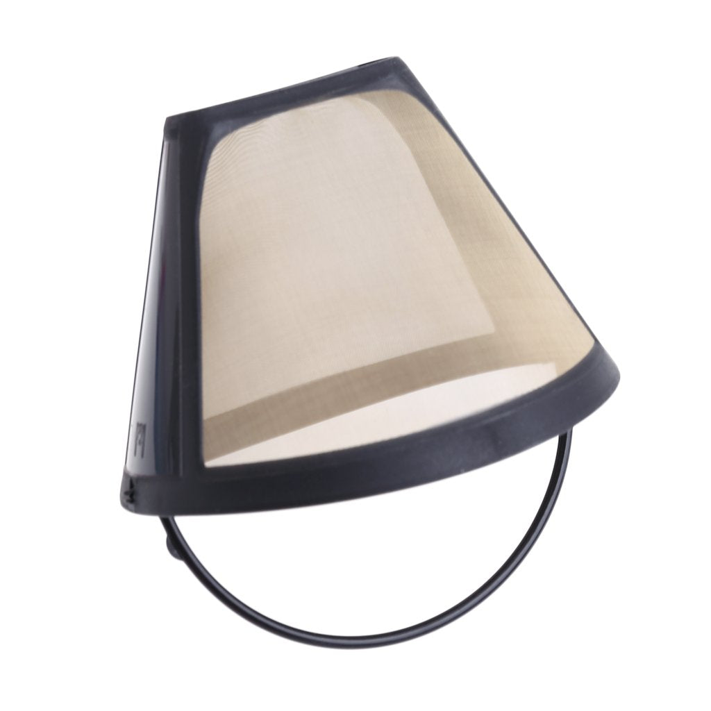 Reusable Cone-Style Coffee Filter 10-12 Cup Gold Mesh I56982