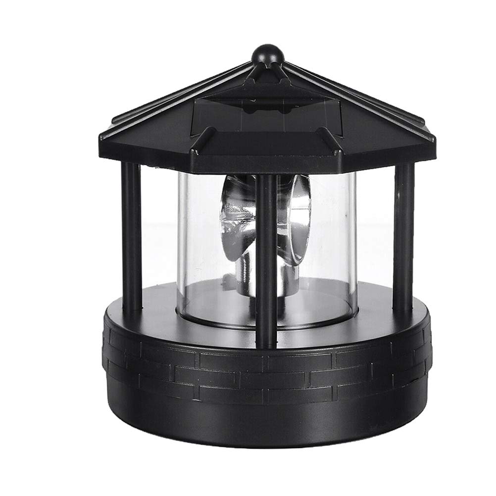 Solar Powered LED Lighthouse Outdoor Lamp T866