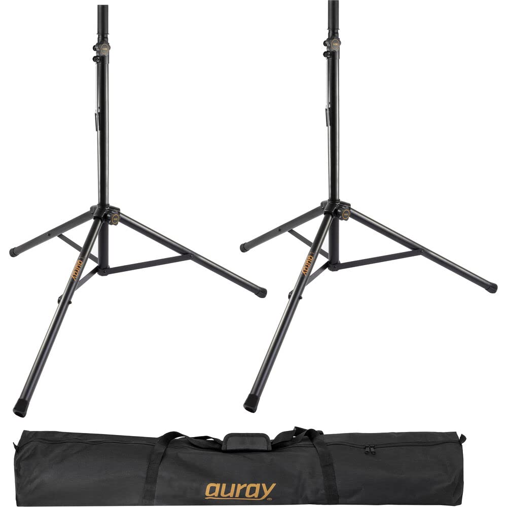 8" 2000W Powered Portable PA Speaker with Speaker Stand and XLR Cable R7184
