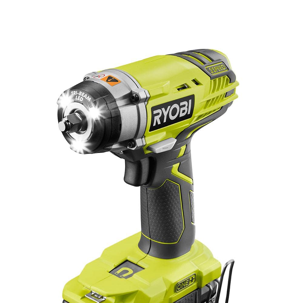 18 Volt Cordless 3/8 in. 3-Speed Impact Wrench Kit with Battery and Charger E642
