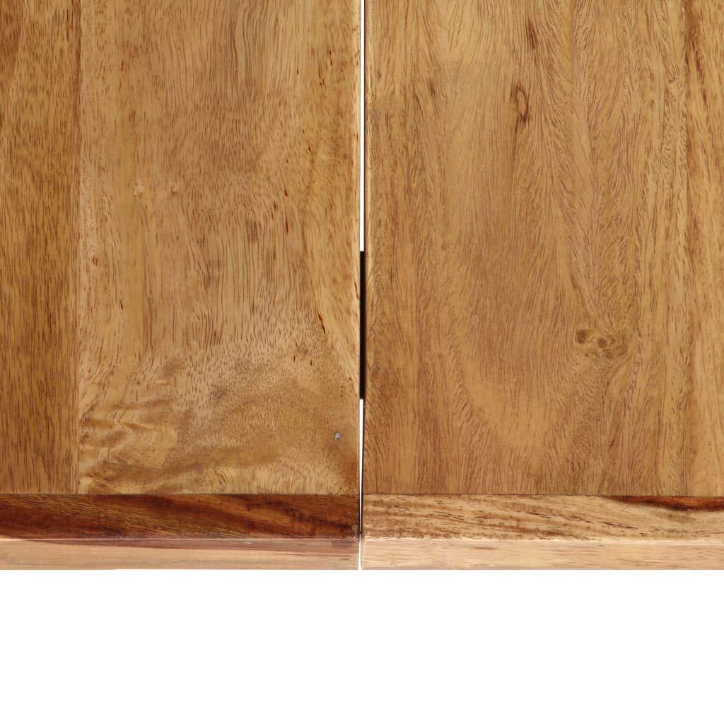 Square Dining Table, 63"x31.5"x29.5" Solid Sheesham Wood O4414