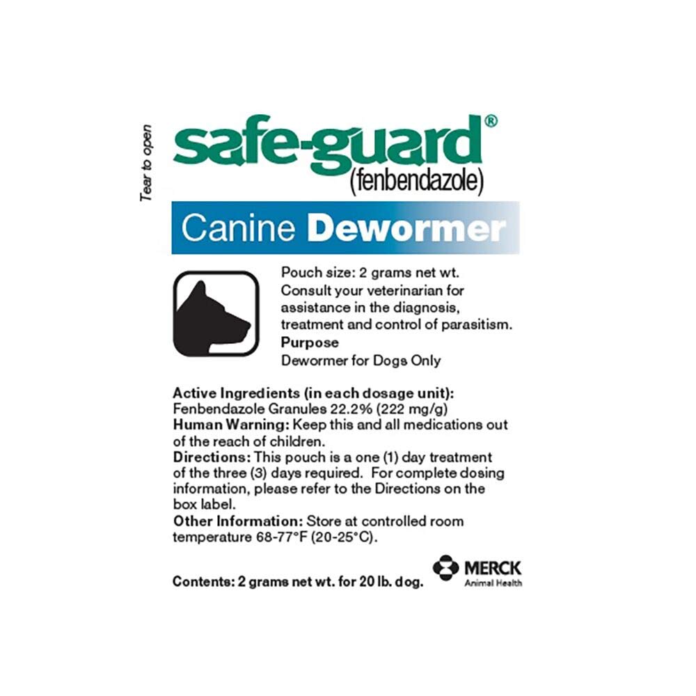 Canine Dewormer 2gm Pouch Pack of 3 O4242