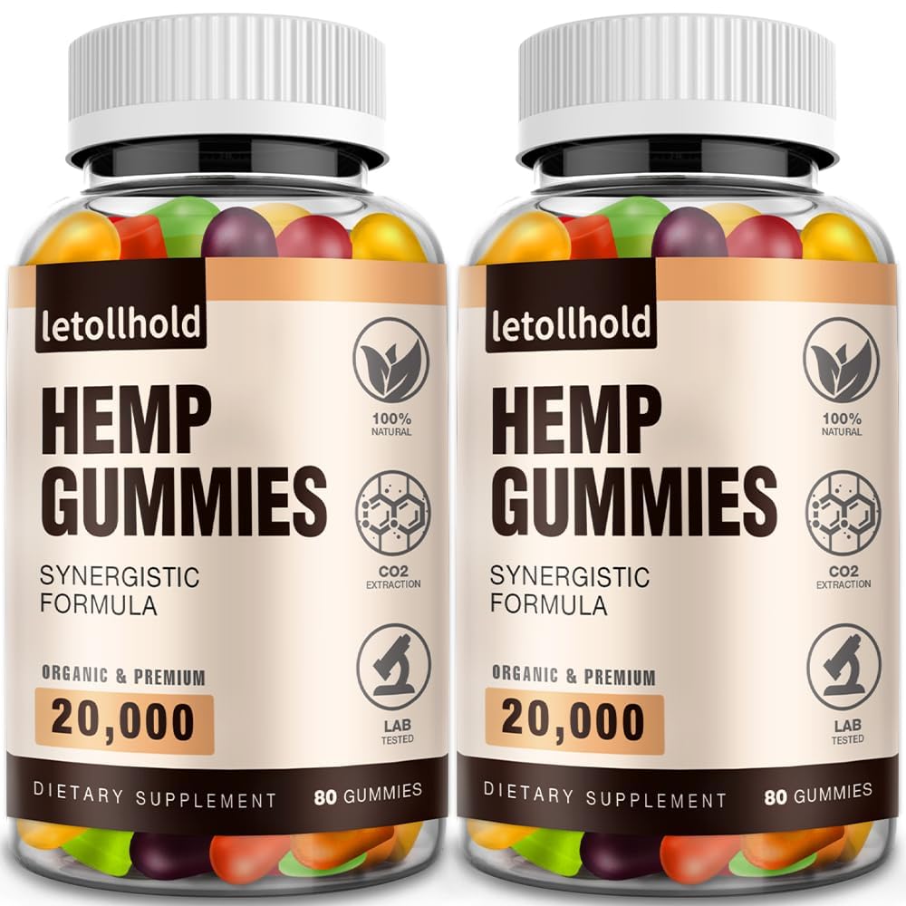 Hemp Gummies 2 Pack Low Sugar T3773