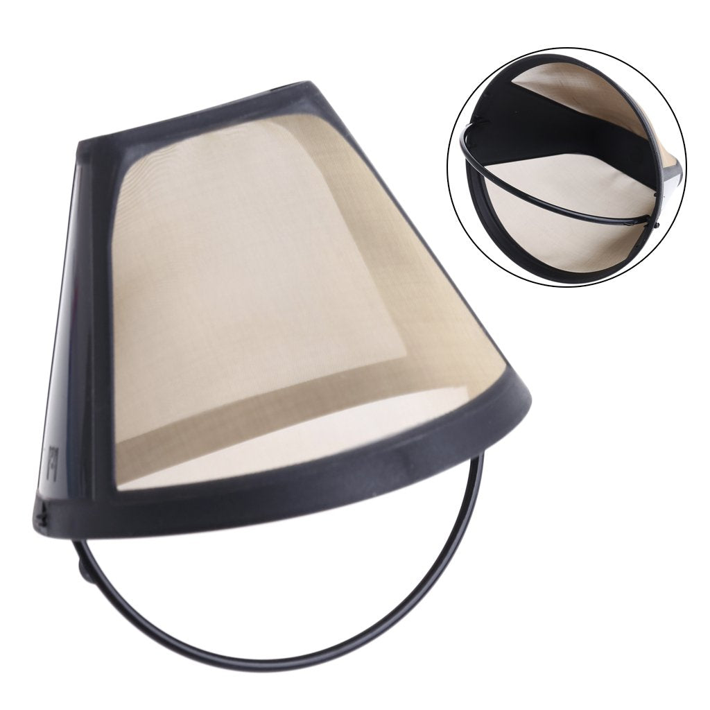 Reusable Cone-Style Coffee Filter 10-12 Cup Gold Mesh I56982