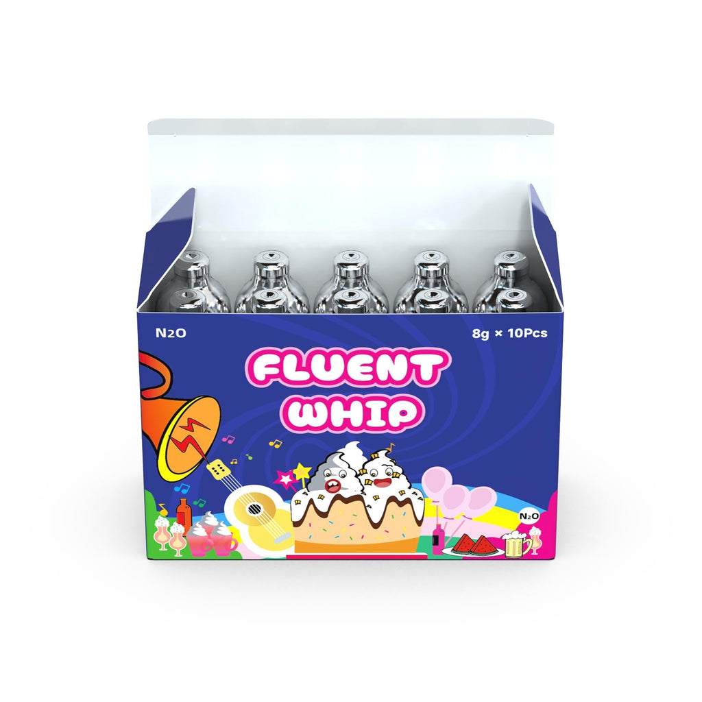 8g Food Grade N2O Cream Chargers 10 Pack X618291
