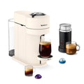 White Coffee Machine with Milk Frother Q54774