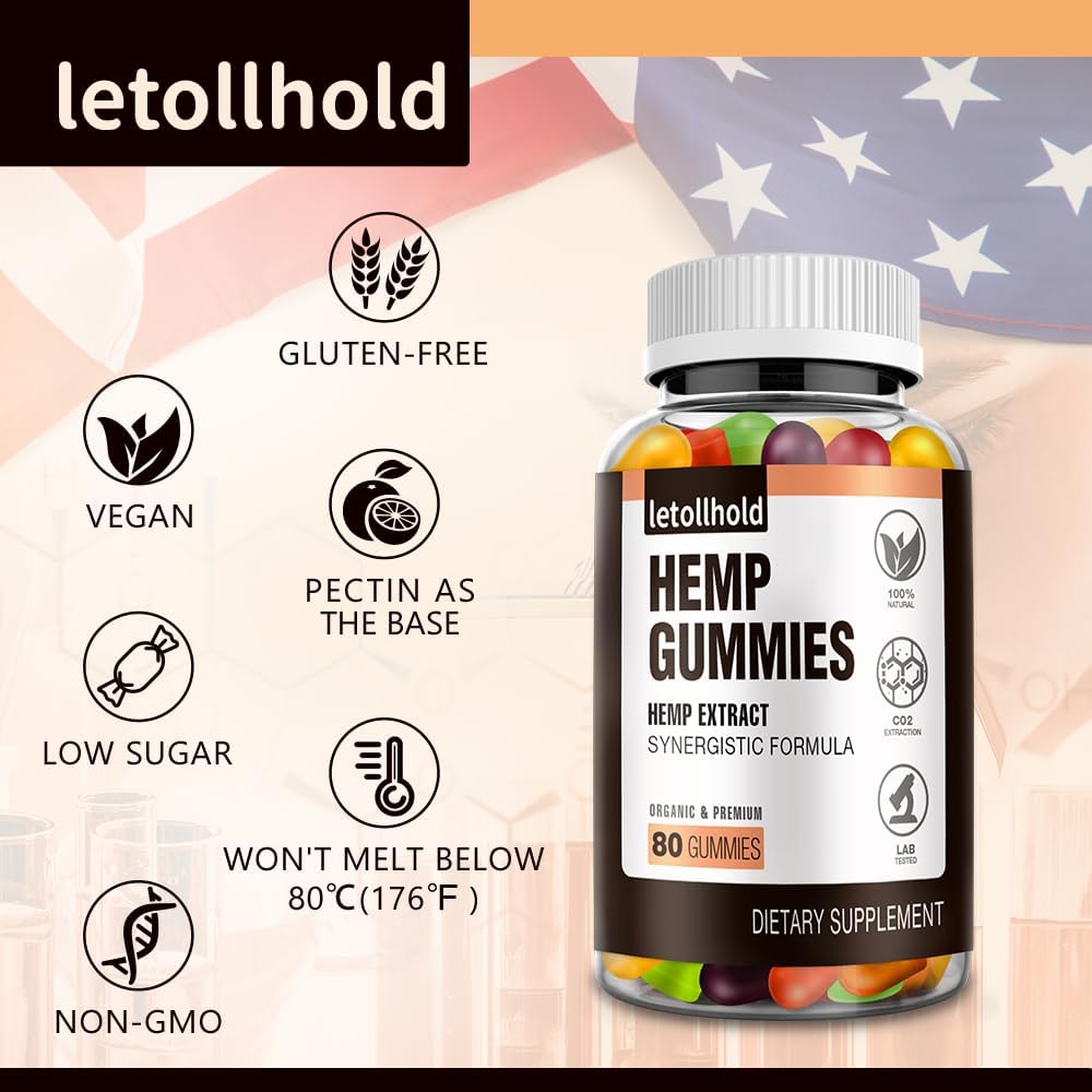 Hemp Gummies 2 Pack Low Sugar T3773