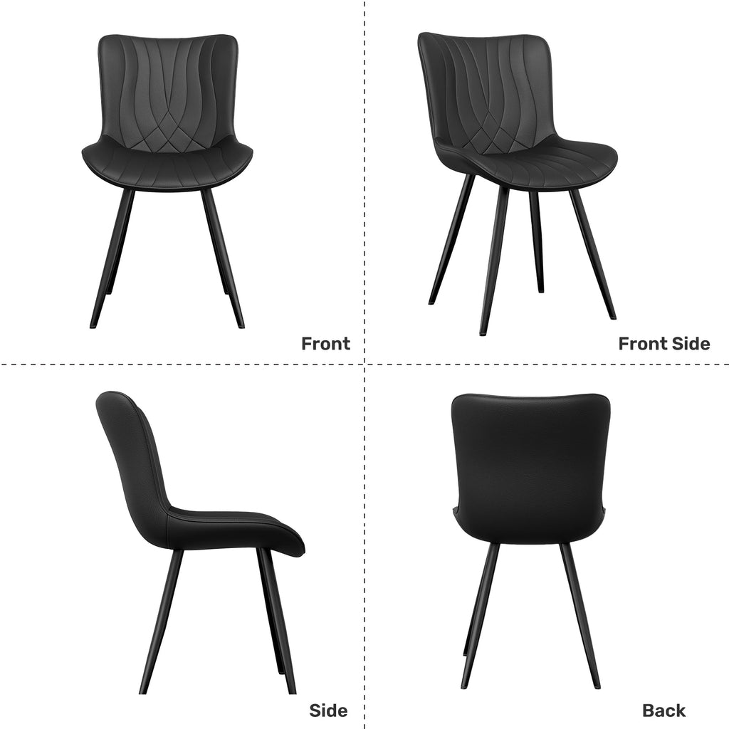 PU Leather Dining Chair Set of 4 J723