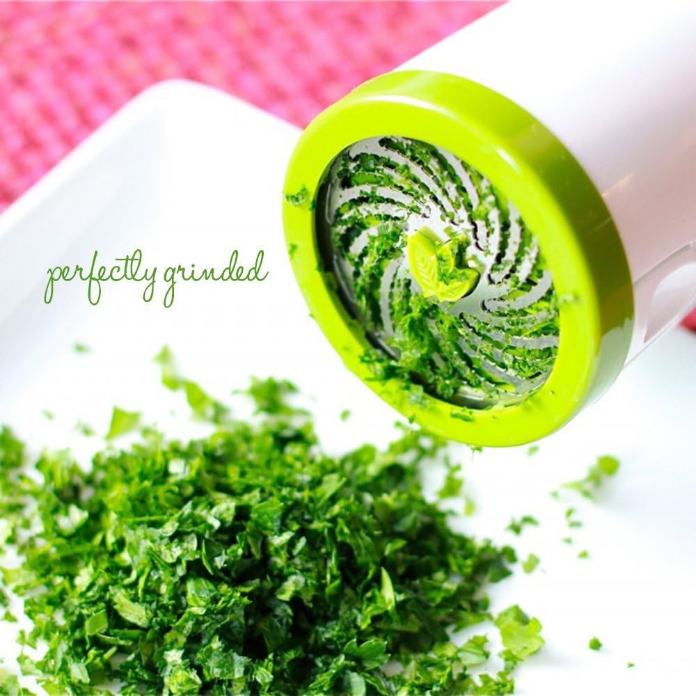 Manual Stainless Steel Green Grinder R6955