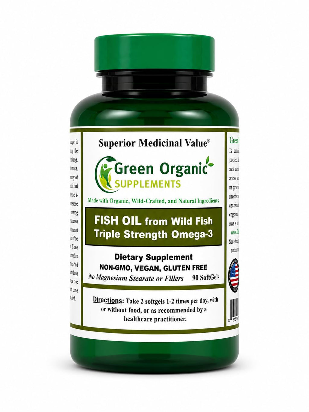Triple Strength Omega 3 Fish Oil 90 Softgel 1000 mg O24449
