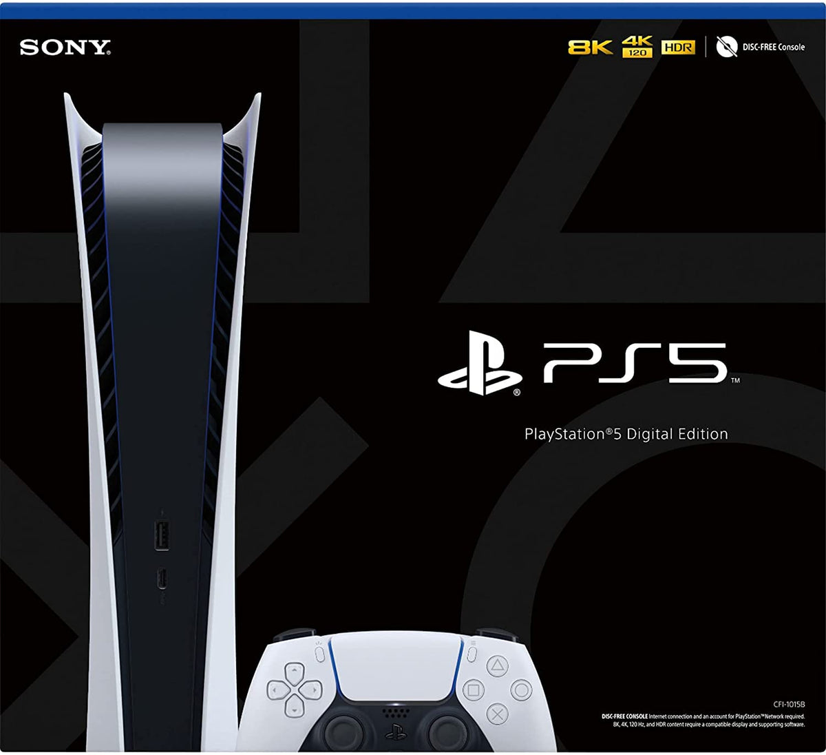 White Digital Edition Gaming Console with Wireless Controller X988770