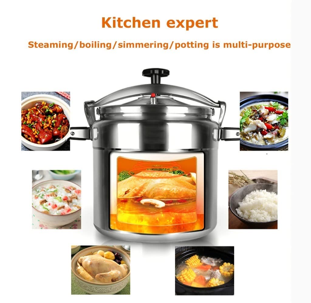 60 Quart Aluminum Commercial Pressure Canner F1882