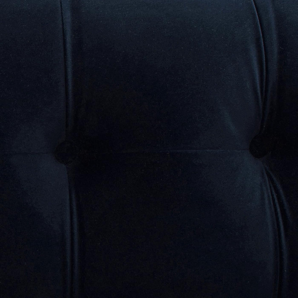 Dark Navy Blue Performance Velvet Tufted Sofa R20030
