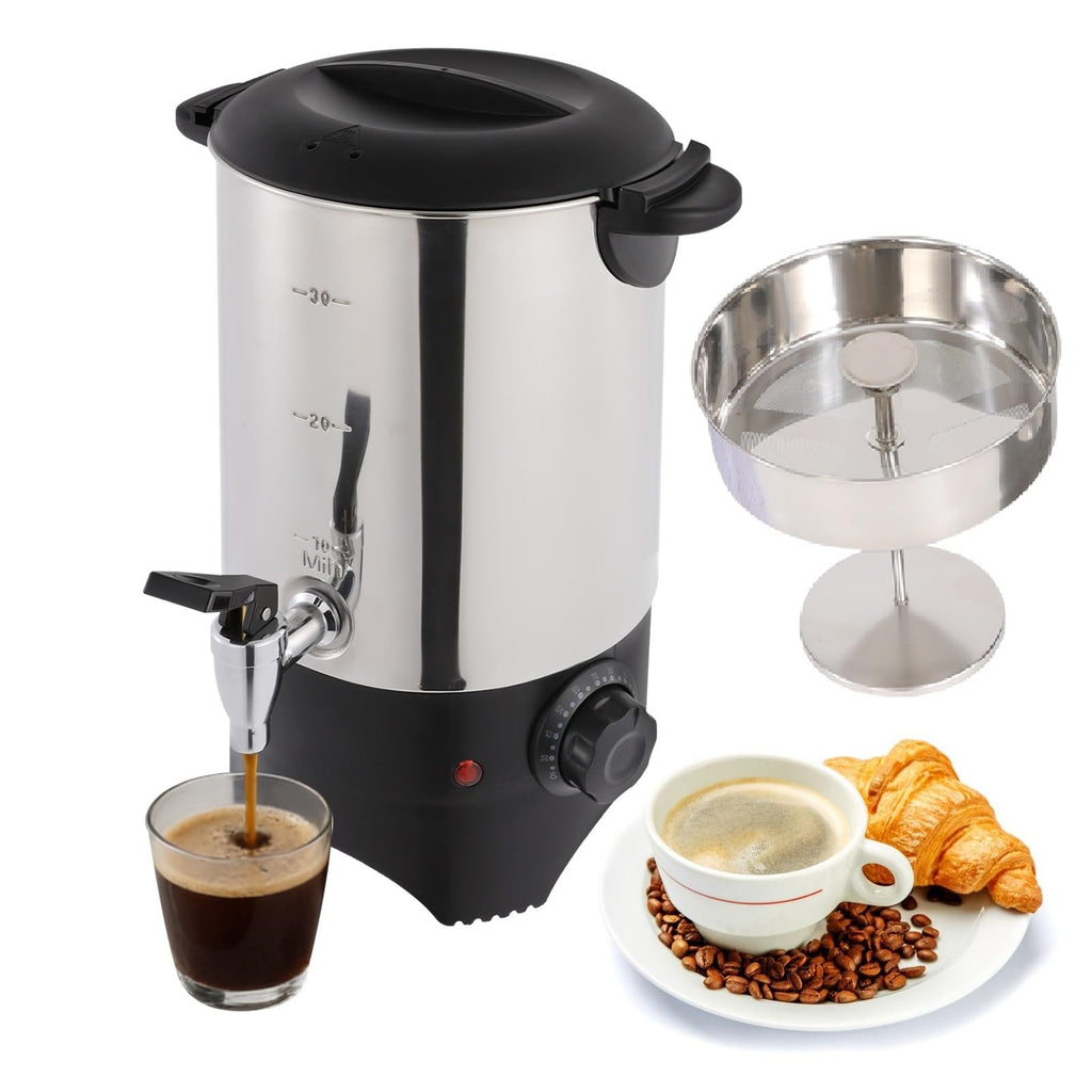 1.4 Gal Stainless Steel Coffee Urn N109