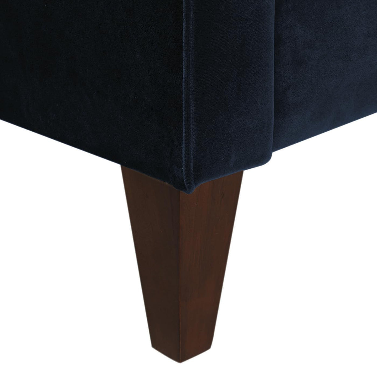 Dark Navy Blue Performance Velvet Tufted Sofa R20030