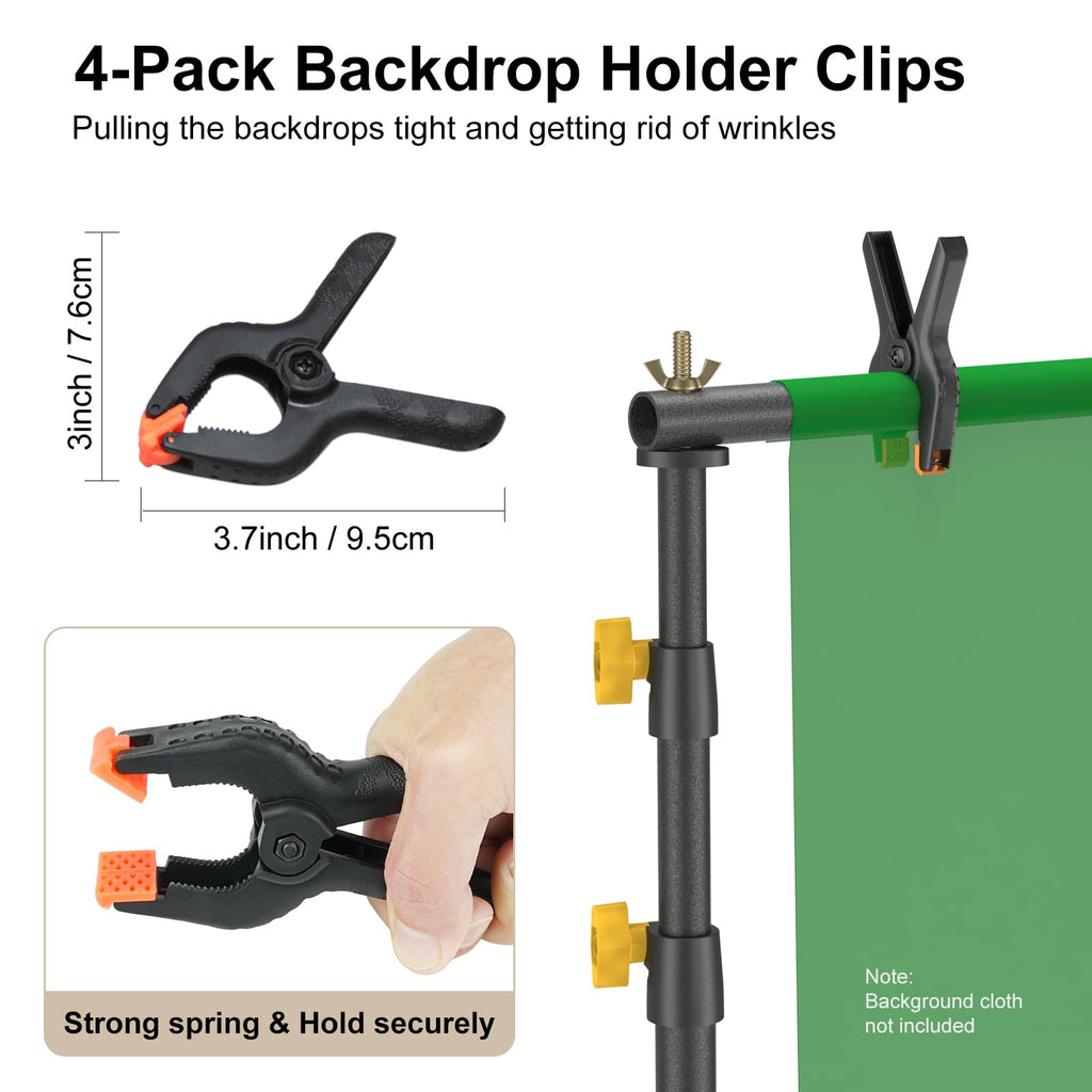 10x6.5ft Backdrop Stand Kit U972510