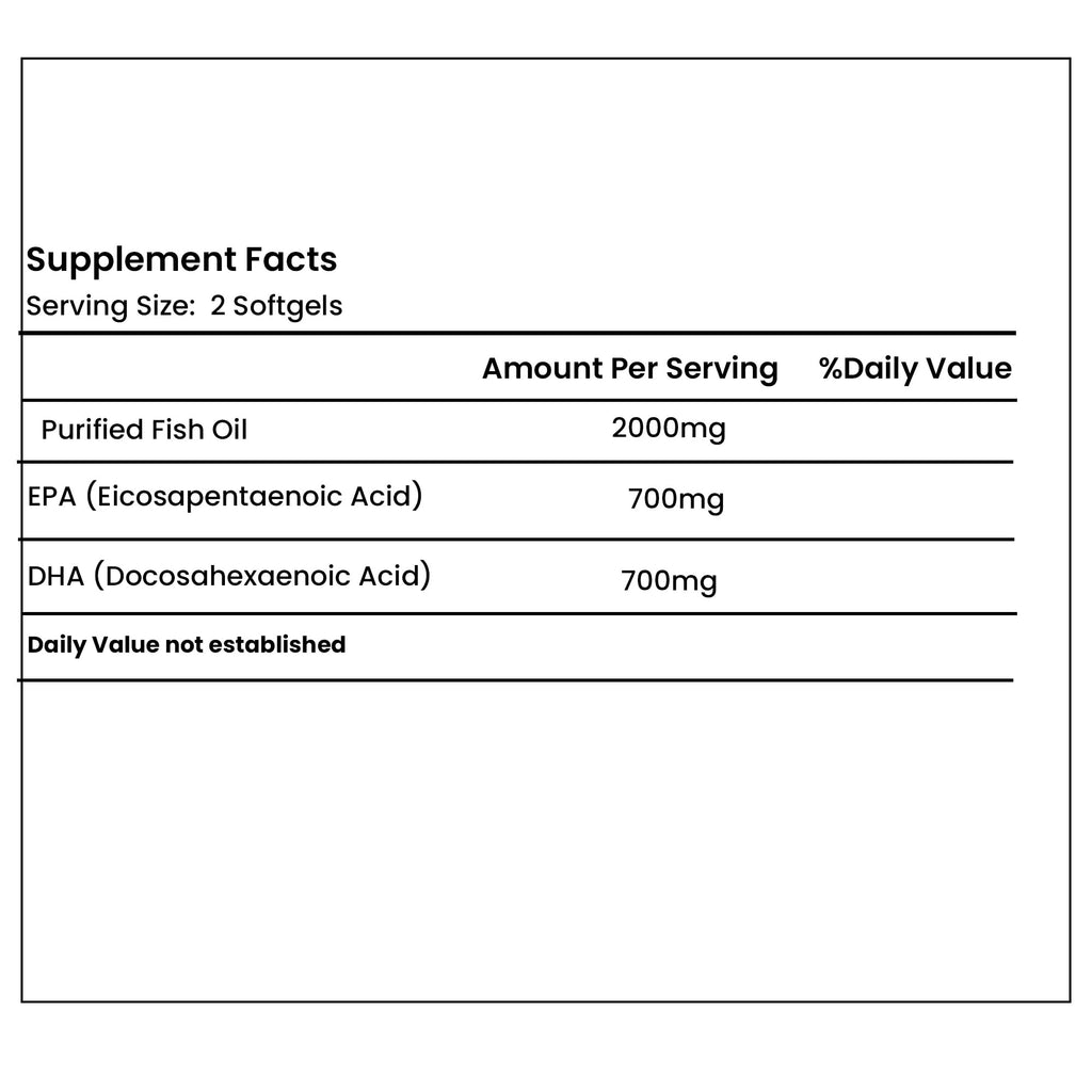 Triple Strength Omega 3 Fish Oil 90 Softgel 1000 mg O24449