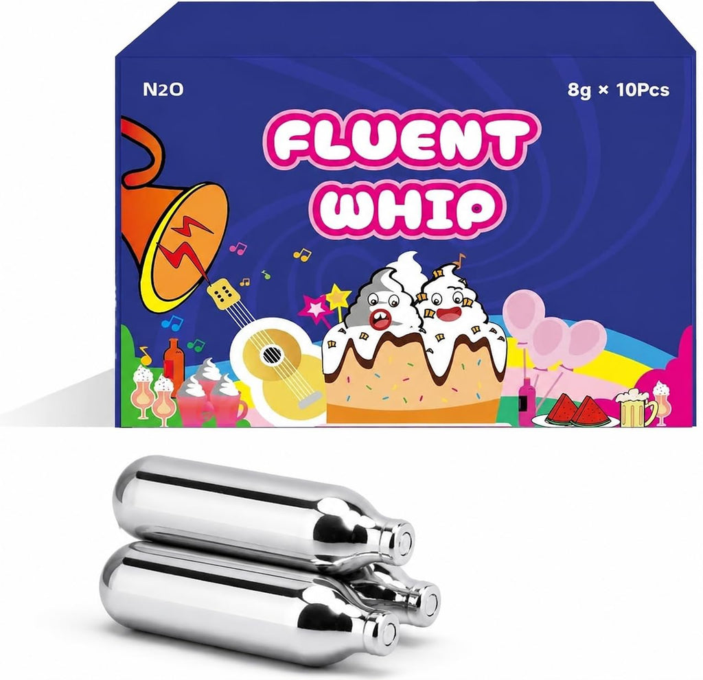 8g Food Grade N2O Cream Chargers 10 Pack X618291