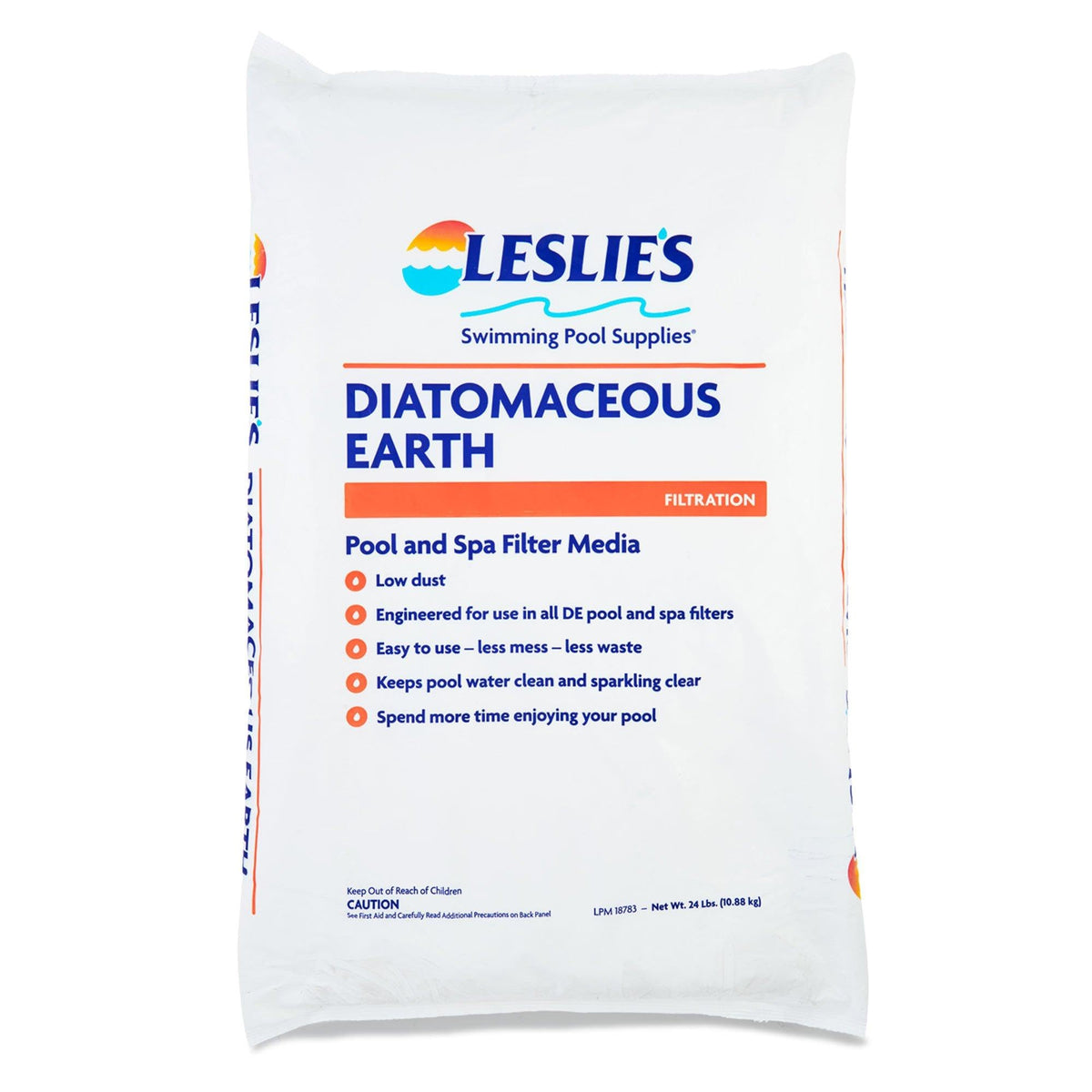 Diatomaceous Earth Pool Filter Powder 24 lb Bag X434868