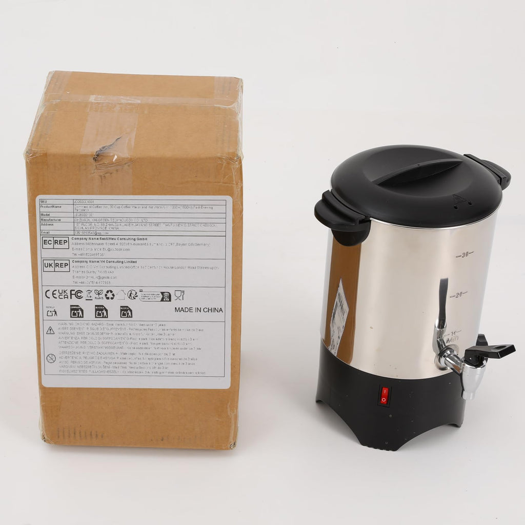 1.4 Gal Stainless Steel Coffee Urn N109