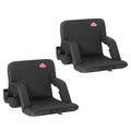 Foldable Stadium Seats 2-Pack with Shoulder Straps J93823