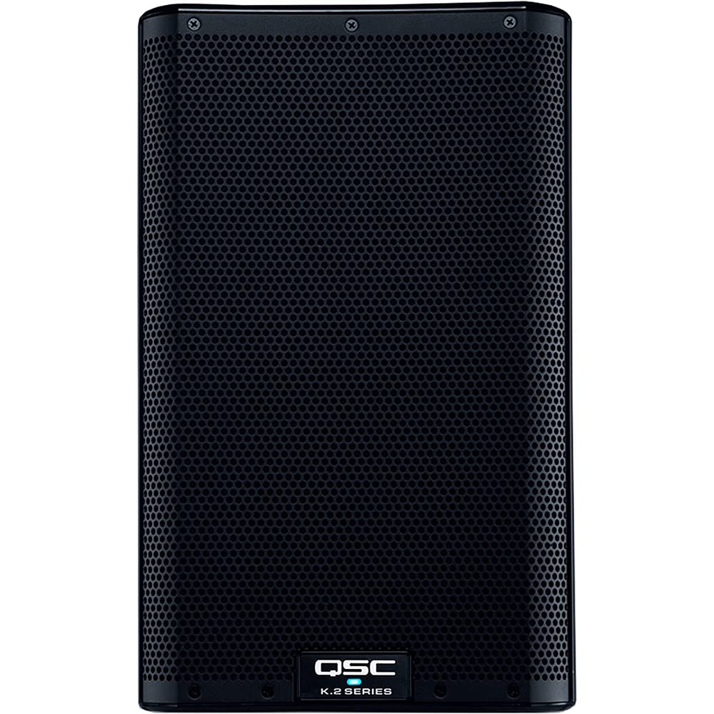 8" 2000W Powered Portable PA Speaker with Speaker Stand and XLR Cable R7184