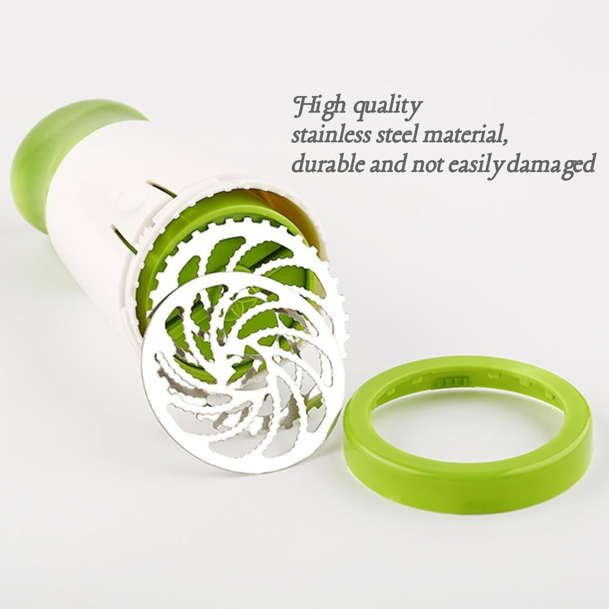 Manual Stainless Steel Green Grinder R6955