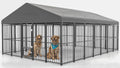 10x14FT Heavy Duty Large Dog Kennel Outdoor H4726