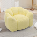 Faux Fur Bean Bag Sofa with Memory Foam C813881