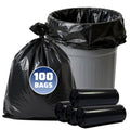 40-45 Gallon 100 Count 21 Micron HDPE Trash Bags P6335