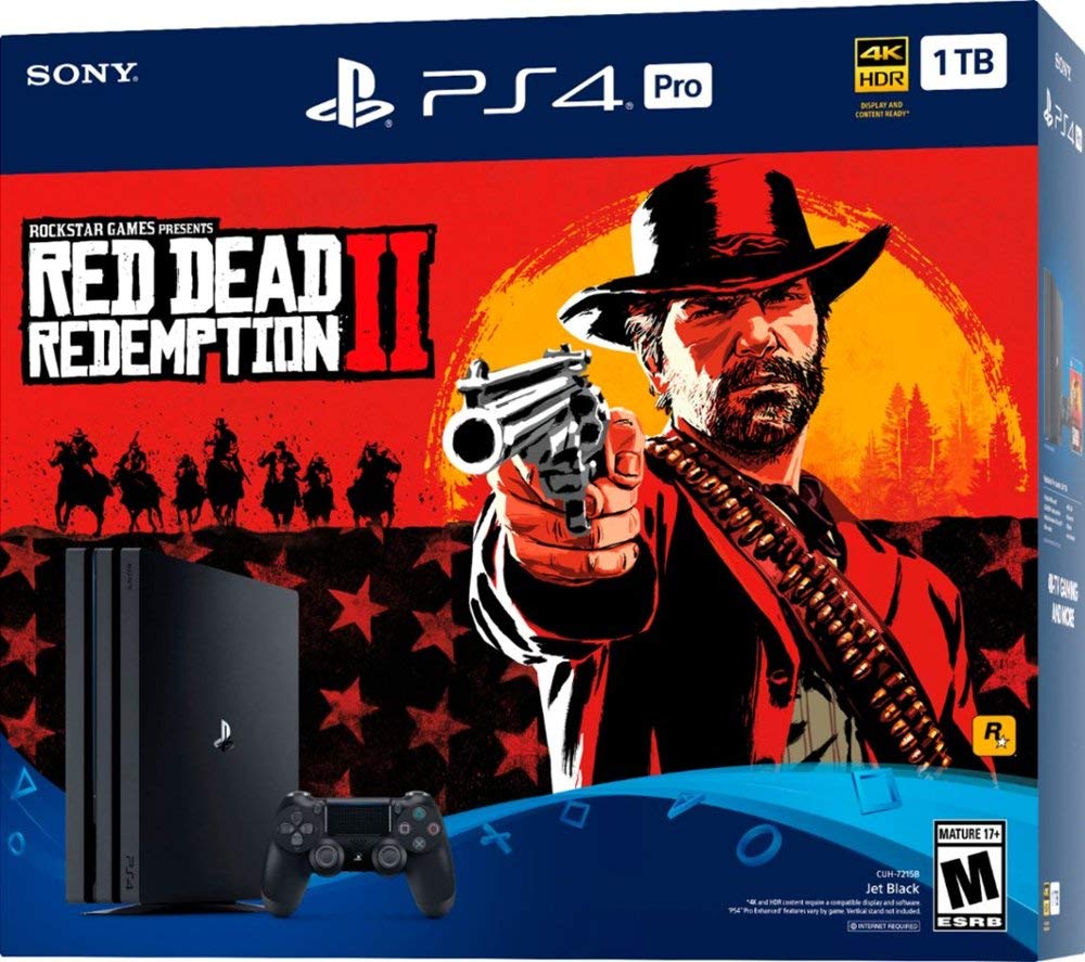 Jet Black 1TB PlayStation 4 Pro Console Bundle R875626