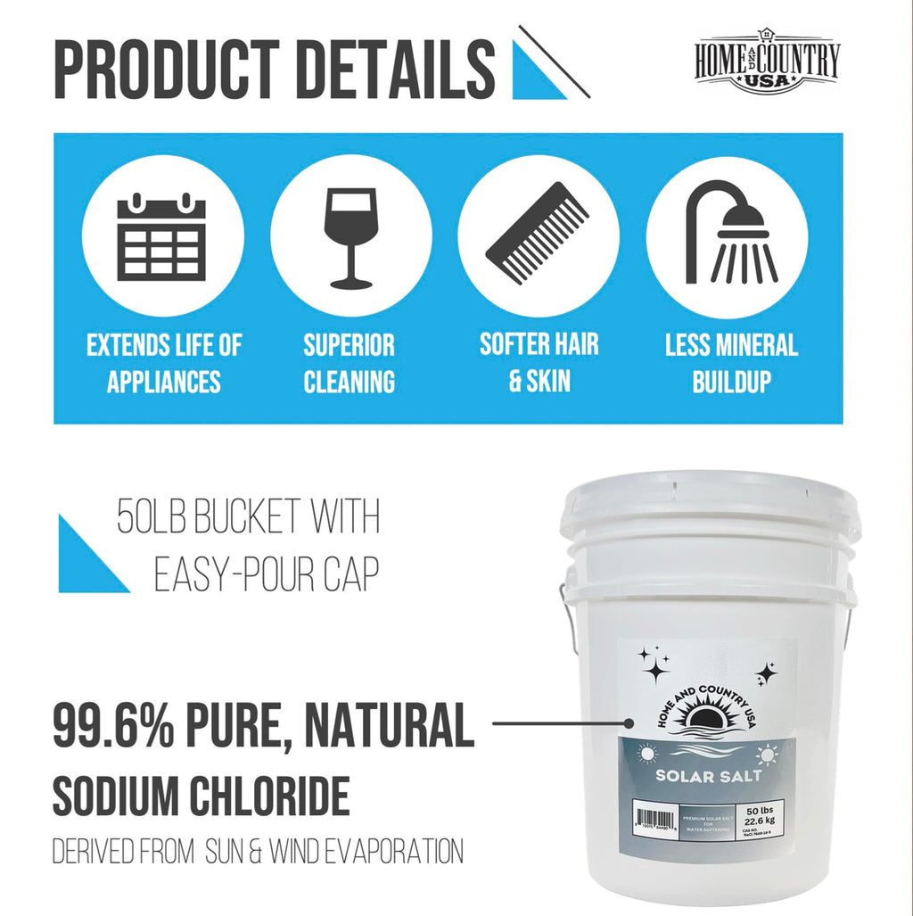50 lb Solar Salt Crystals T2103