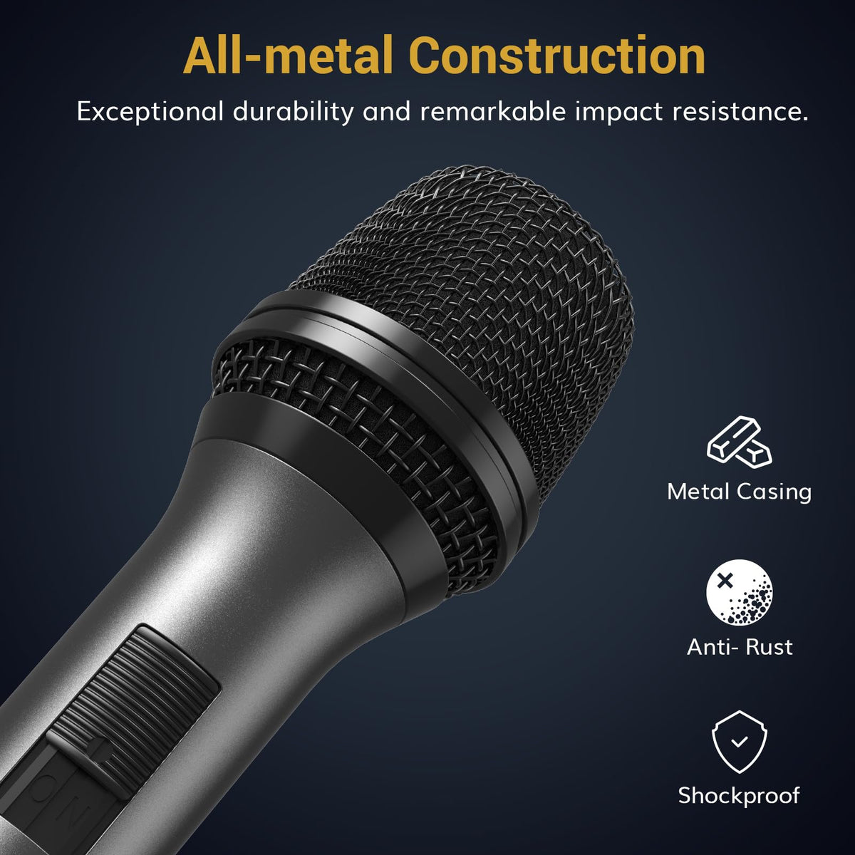 Dynamic Wired Vocal Microphone W72976
