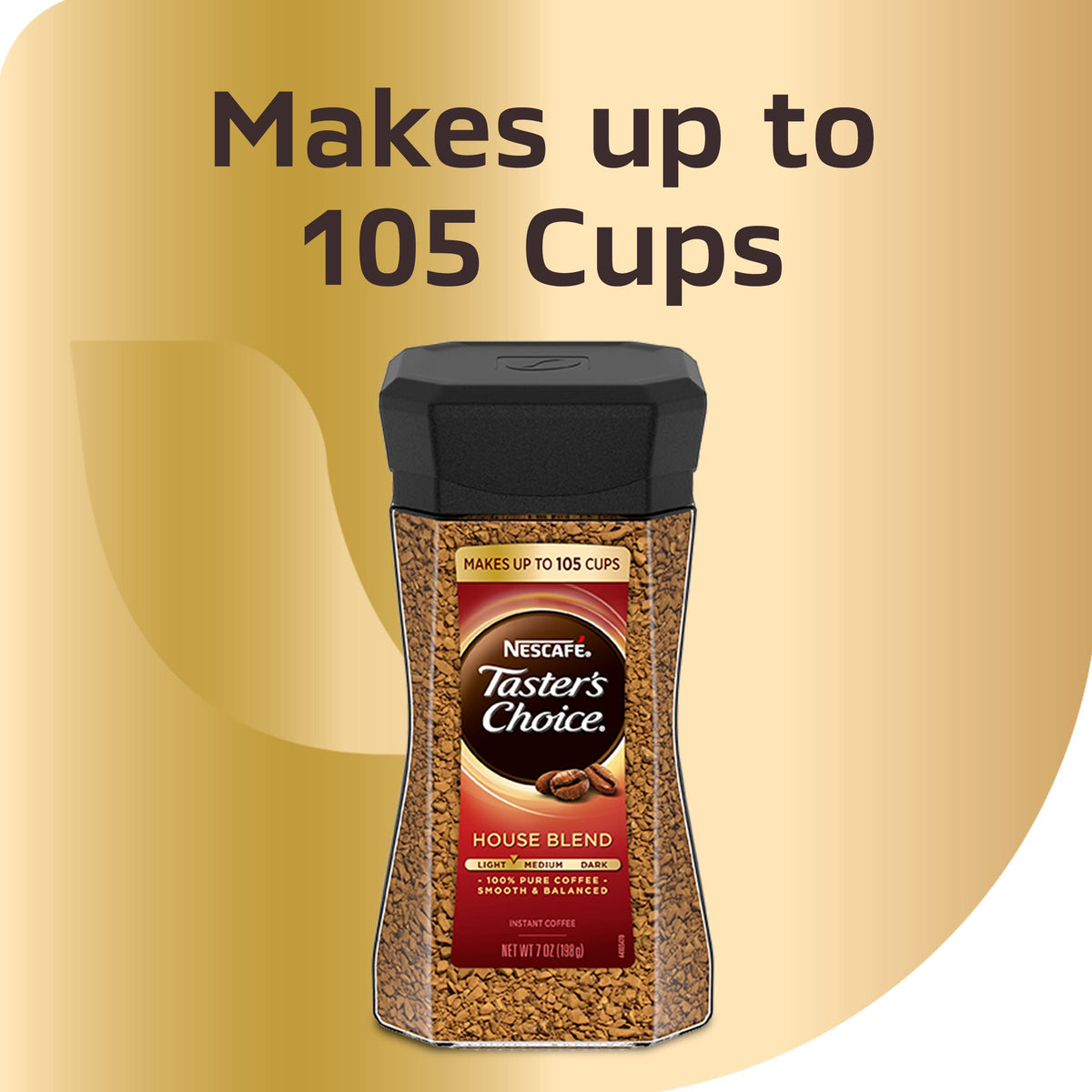 Instant Coffee 7 Ounce (Pack of 6) L382226
