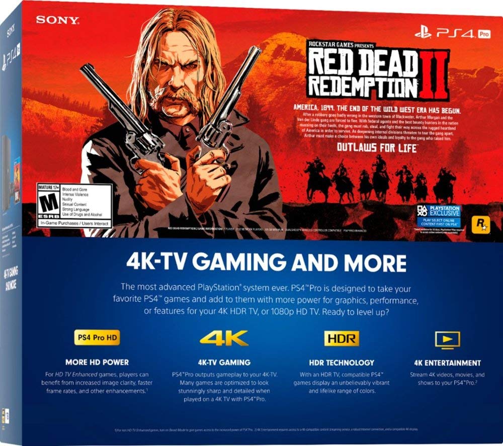 Jet Black 1TB PlayStation 4 Pro Console Bundle R875626