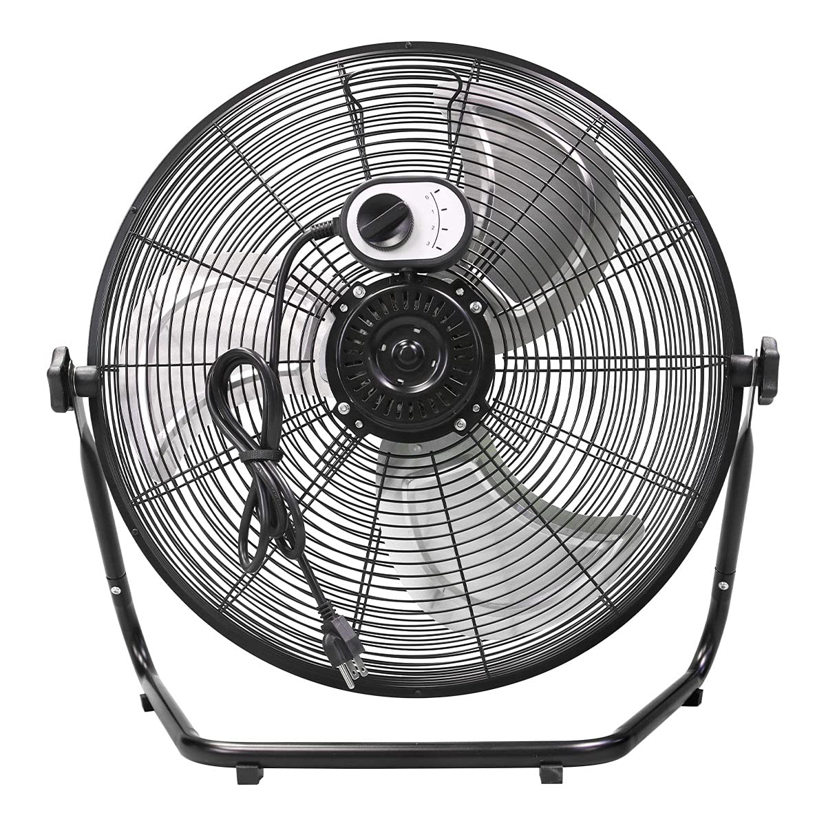 20 Inch 3-Speed High Velocity Metal Floor Fan I815511