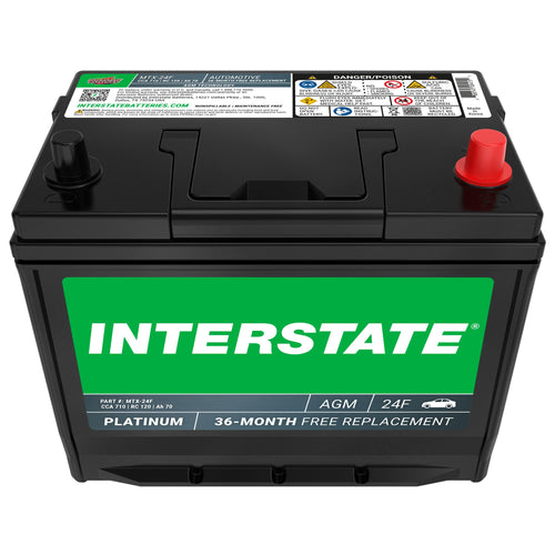 12V 70Ah 710CCA Group 24F AGM Car Battery D3279