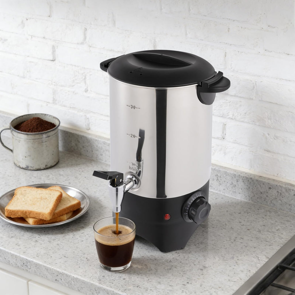 1.4 Gal Stainless Steel Coffee Urn N109