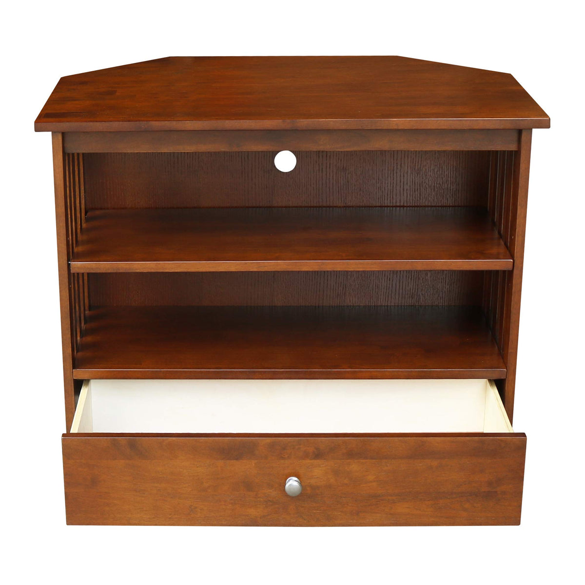 Solid Wood Corner TV Stand X98896