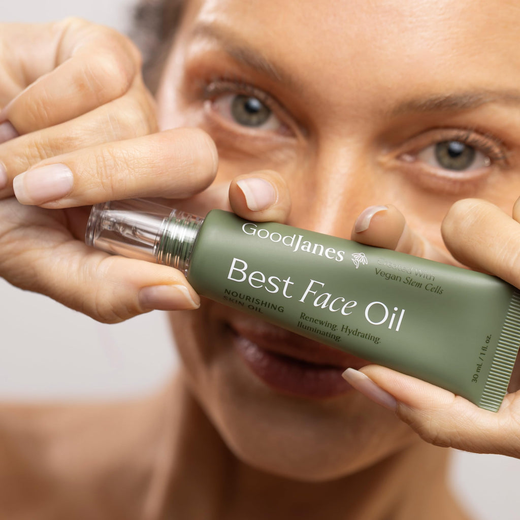 Hydrating Facial Oil with Rosehip, Jojoba, Argan & Squalane 1 oz I8124