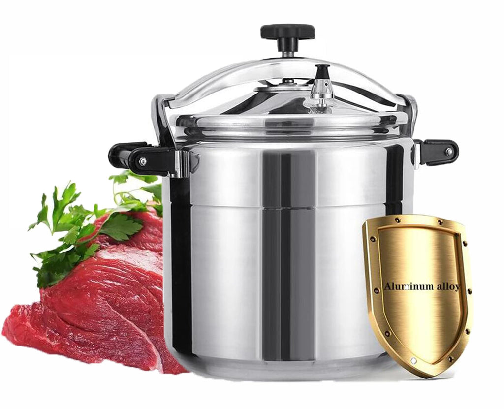 60 Quart Aluminum Commercial Pressure Canner F1882