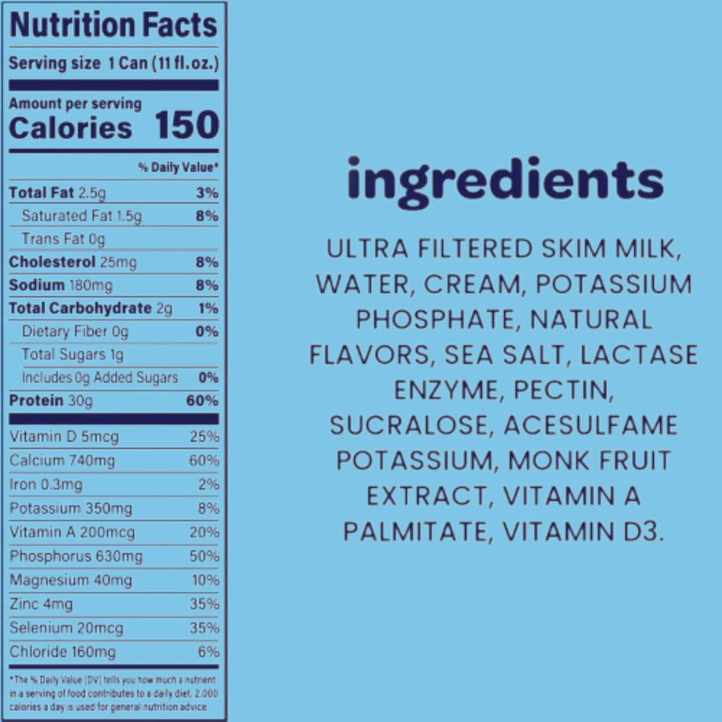 Protein Shake Variety Pack 30g Protein 12 Pack X14209