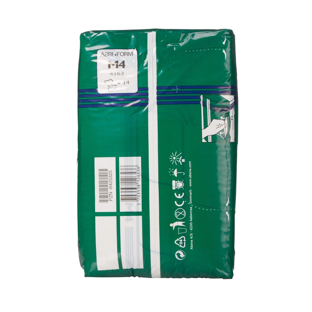 Plastic-Backed Briefs Medium 42 Count H41424