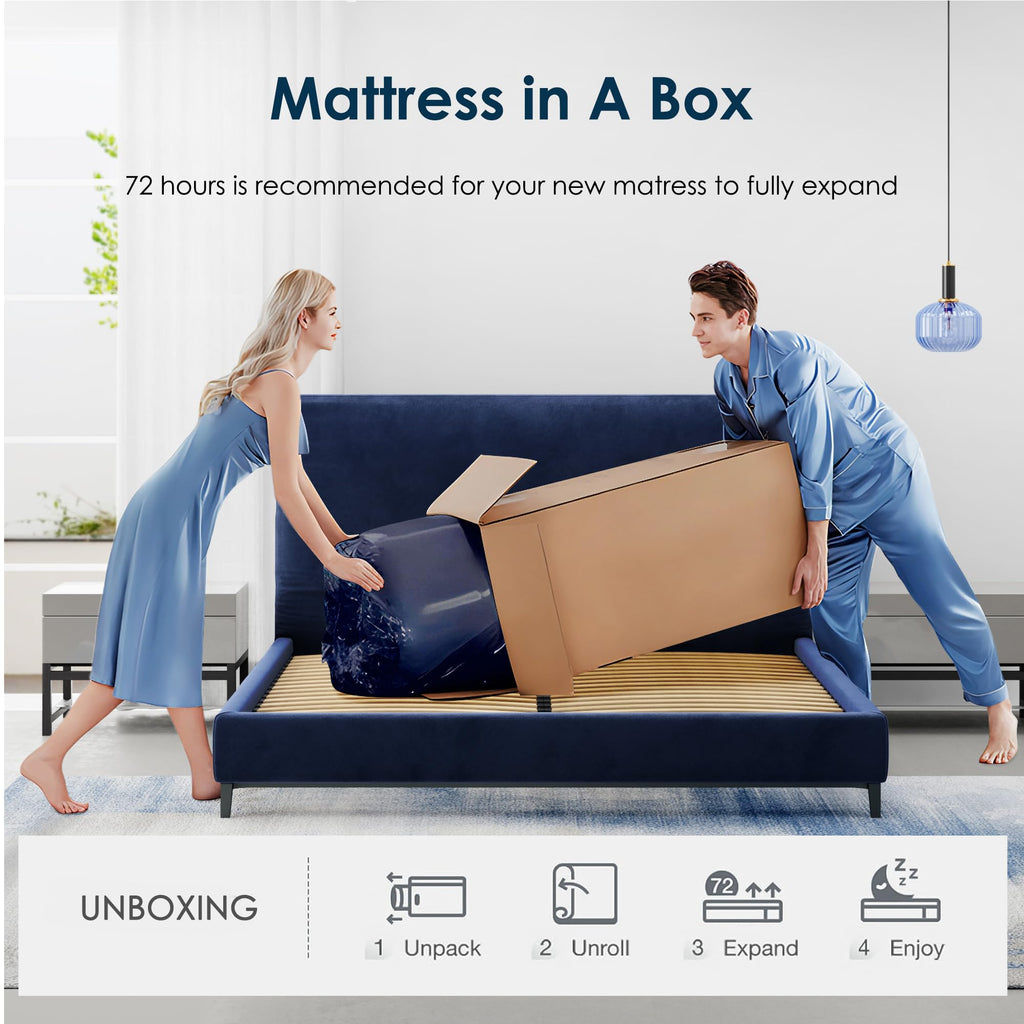 Twin 10 Inch Gel Infused Memory Foam Mattress I75416