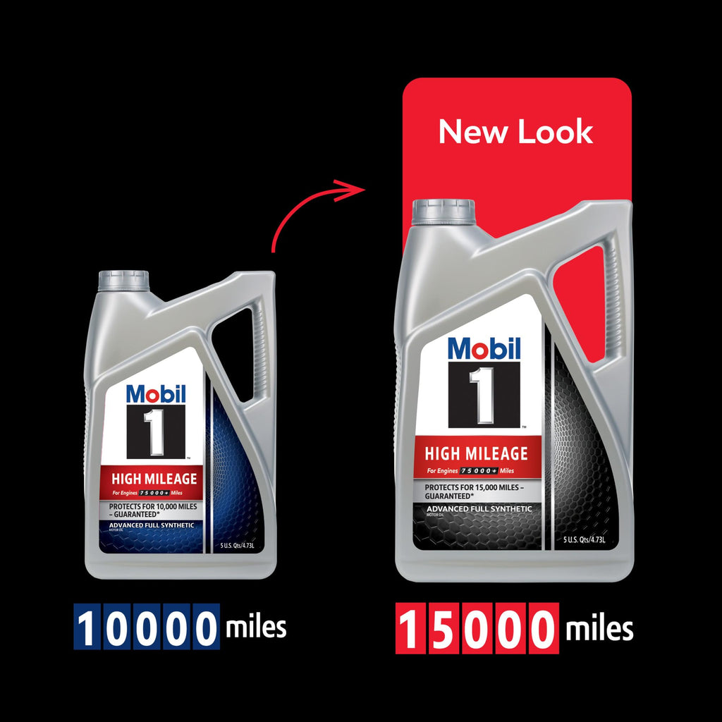 High Mileage Full Synthetic 5W-30 Motor Oil 6-pack of 1 quarts I77660