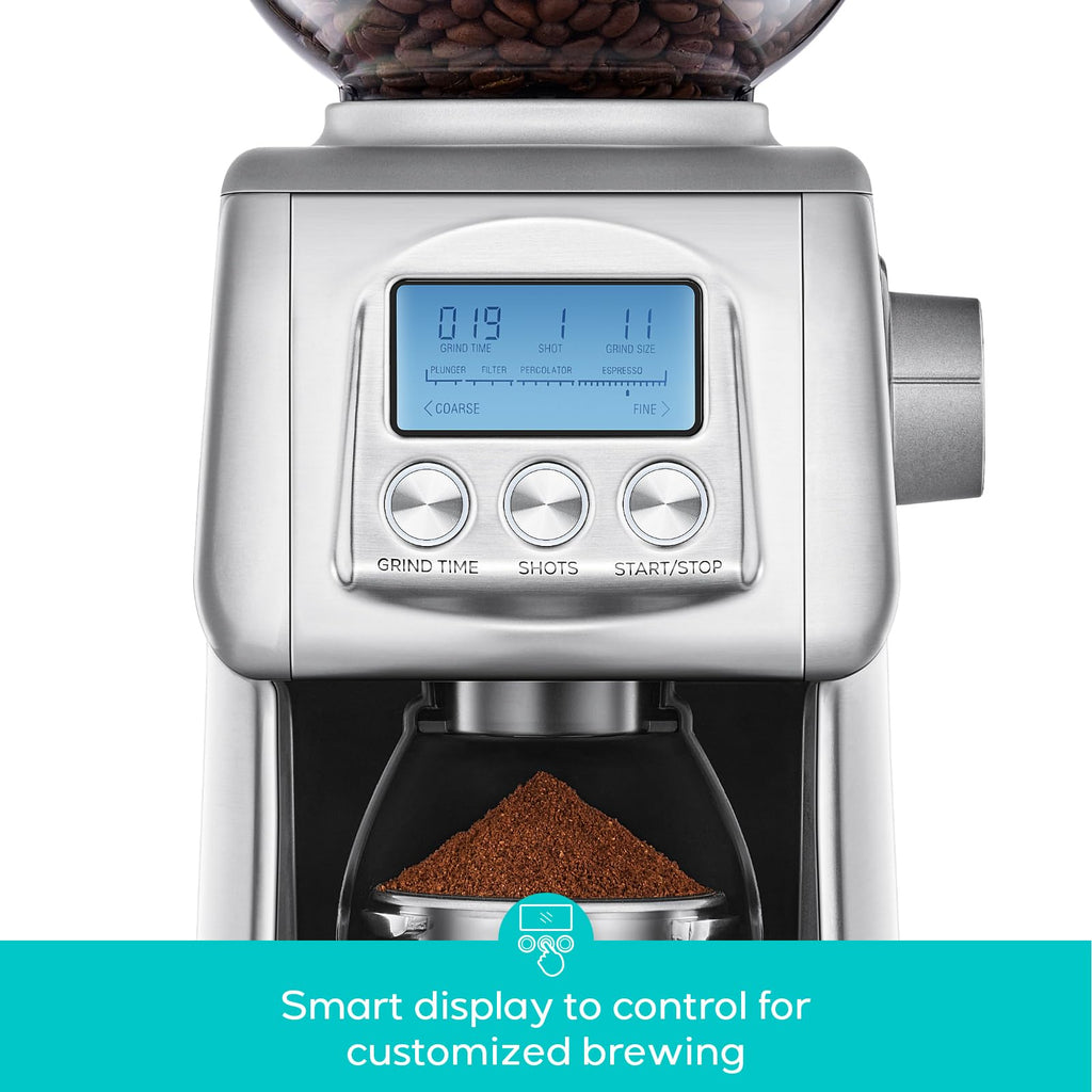 Electric Conical Burr Coffee Grinder with LCD Display X87924