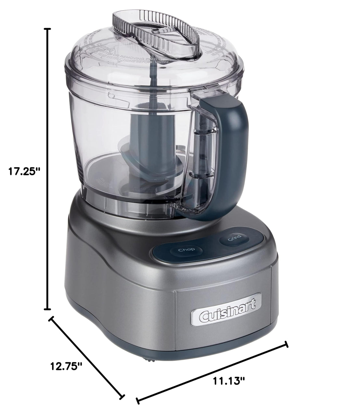 Gun Metal Chopper Grinder I59149