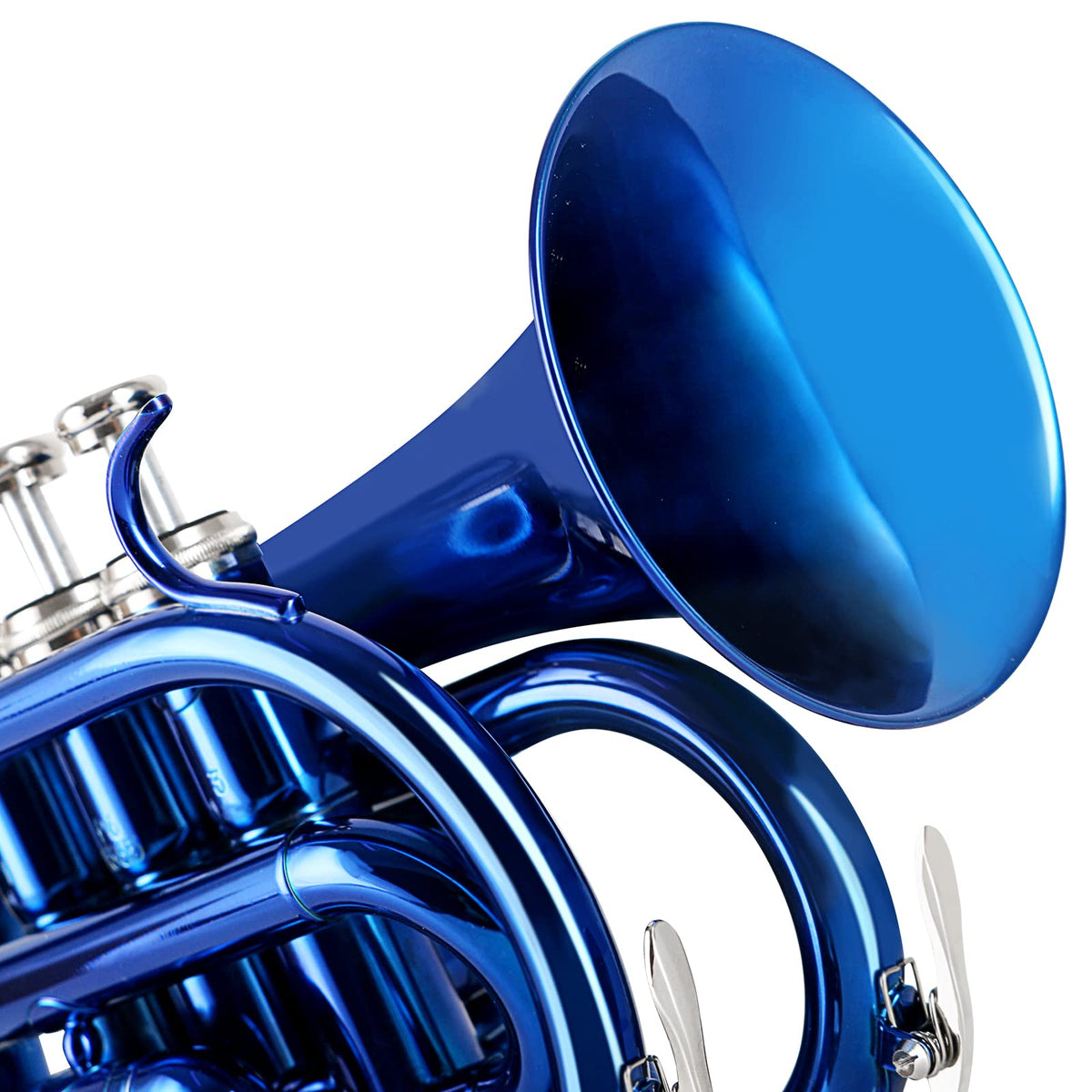 Bb Brass Pocket Trumpet with 7C Mouthpiece W5899